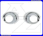 RENAULT MEGANE 3 2012.04-2013.12 Első lökhárító krómkarika szett (bal+jobb) RN4261247