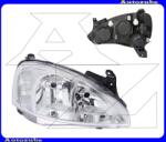OPEL COMBO C 2000.09-2003.08 /X01/ Fényszóró jobb "2002.08. -ig" (H7/H7) fehér indexes (motor nélkül) VALEO /RENDELÉSRE/ 087934