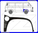 VW TRANSPORTER T3 1979.07-1990.08 Első sárvédő javítóív jobb KLOKKERHOLM 9557332