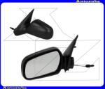 CITROEN XSARA 1 1997.11-2000.10 Visszapillantó tükör bal, manuális, aszférikus tükörlappal, fekete borítással MCT140-L