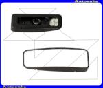 VW CRAFTER 1 2006.10-2016.10 /2E/ Visszapillantó tükörlap bal ALSÓ fűthető-domború (tartólappal) 6415994