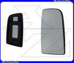 VW CRAFTER 1 2006.10-2016.10 /2E/ Visszapillantó tükörlap jobb FELSŐ "2010.10. -ig" domború (szögletes felfogatású tartólappal) 6402994