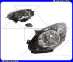 RENAULT TWINGO 2 2007.08-2011.12 Fényszóró bal fekete házas (H4) motorral TYC 20-1402-16-2
