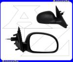 PEUGEOT 406 1995.10-1999.06 Visszapillantó tükör jobb, manuális, domború tükörlappal, fekete borítással 6165299
