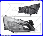 OPEL ASTRA J 2009.09-2012.08 /P10/ Fényszóró jobb fekete házas (H7/H7/W21/5W) nappali fénnyel, motorral TYC 20-12191-05-2