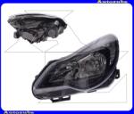 OPEL CORSA D 2011.03-2014.08 /S07/ Fényszóró bal fekete házas (H7/H1/PY24W) nappali fénnyel, motorral VALEO 045286