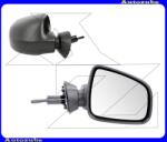 DACIA SANDERO 1 2008.06-2012.09 /B90/ Visszapillantó tükör jobb, manuális, domború tükörlappal, fekete borítással MDL107-R