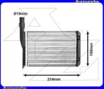 RENAULT Super 5 1984.07-1992.12 Fűtőradiátor 213x158x42 V43006087