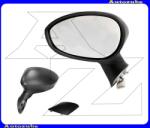 FIAT LINEA 1 2007.08-2012.03 Visszapillantó tükör bal, elektromos, domború tükörlappal, fekete borítással MFT221-L