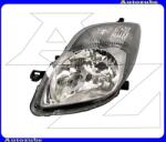 TOYOTA YARIS 2 2009.01-2011.10 /XP90/ Fényszóró bal füst kerettel (H4) "VALEO-típusú" motorral DEPO 212-11P3LMLDEM7