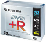 Fujifilm DVD+R 4, 7GB 16x slim tokos 10db (48344)