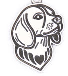 Beagle portrés nyaklánc
