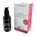 Bioearth Cremă contur ochi cu Rosa Mosqueta Bioearth 30-ml Crema antirid contur ochi