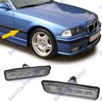  BMW E36 E53 X5 fekete füst burás SMD LED oldalindex szett
