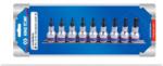 KING TONY 1/2" Torx bitfej készlet sínen 9 részes (4109PR10) (4109PR10) - megatool