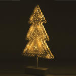 Somogyi Elektronic Home Pine LED-es karácsonyfa asztaldísz - melegfehér (KAD 19)