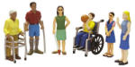 Miniland Set De 6 Figurine Persoane Cu Handicap (27389) Figurina