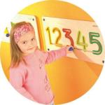 Beleduc Aplicatie de perete Numere 6-9 (AAD.BEL23627) Decoratiune camera copii