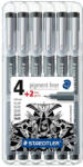 STAEDTLER Liner 6 buc/set, STAEDTLER 308