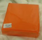  33*33 cm narancssárga szalvéta (50 db), 3 rétegű