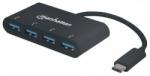 Manhattan 162746 SuperSpeed USB 3.1 Type-C Hub