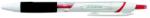 uni Golyóstoll, 0, 35 mm, nyomógombos, fehér tolltest, UNI "SXN-155 Jetstream", piros (TU155P) - tutitinta