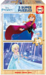 Educa Disney - Jégvarázs fa puzzle II. 2x25 db-os (16801)