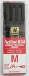 Artline OHP Permanent marker ARTLINE 854, varf mediu - 1.0mm, 4 culori/set - (BK, RE, BL, GR) (EK-854/4W)