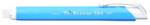 PENAC Radiera mecanica PENAC Tri Eraser, triunghiulara, 100% cauciuc - corp albastru pastel (P-ET0401-25) - viamond