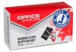 Office Products Clip hartie 25mm, 12buc/cutie, Office Products - negru negru Metal Clips hartie 25 mm (OF-18092519-05)