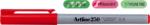 Artline Permanent marker ARTLINE 250, corp plastic, varf rotund 0.4mm - rosu (EK-250-RE)