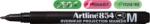 Artline OHP Permanent marker ARTLINE 854, varf mediu - 1.0mm - negru (EK-854-BK)