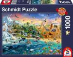 Schmidt Spiele World of Animals 1000 db-os (58324)