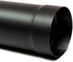  130 kandallócső fekete 50cm vastagfalú (2mm)