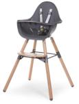 Childhome Childwood Evolu 2 natural/antracit Scaun de masa bebelusi, inaltator