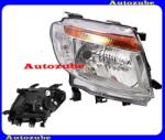 FORD RANGER 3 2011.09-2016.01 Fényszóró jobb (H4) króm házas (motor nélkül) DEPO 231-1139R-LDEM1