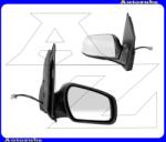 FORD FIESTA MK5 2005.10-2008.09 Visszapillantó tükör jobb, elektromosan behajló, fűthető-domború tükörlappal, fényezhető borítással MFD235-R