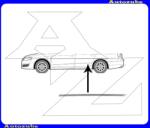 VW PASSAT B6 2005.03-2010.10 /3C/ Ajtódíszléc bal hátsó "króm" W121111