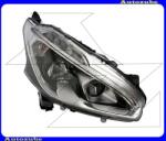 PEUGEOT 208 1 2015.06-2018.05 Fényszóró jobb (H7/H7/LED) nappali fénnyel (motor nélkül) DEPO 550-1165R-LDEM2