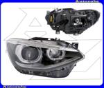 BMW 1 F20, F21 2011.07-2015.01 Fényszóró jobb Bi-XENON (D1S/PY21W/LED) motorral (izzó és elektronika nélkül) DEPO 444-1182RMLDHEM