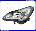 OPEL CORSA E 2014.09-2019.10 /X15/ Fényszóró bal (H7/H7/LED) fekete házas, nappali fénnyel, motorral TYC 20-15018-16-2