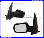 FORD FIESTA MK5 2002.04-2005.09 Visszapillantó tükör bal, elektromos, fűthető-domború tükörlappal, fekete borítással 310-0024