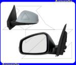 RENAULT LAGUNA 3 2007.10-2011.01 Visszapillantó tükör bal, elektromosan behajló, fűthető-aszférikus tükörlappal, hőmérős, alapozott borítással, irányjelzővel RN0867324