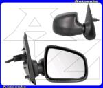 DACIA LOGAN MCV Kombi 2 2013.02-től /K52/ Visszapillantó tükör jobb, manuális, domború tükörlappal, fekete borítással MDL101-R