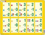 Larsen Maxi puzzle - Összeadás 10 db-os - sárga (AR14)