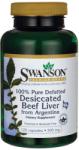 Swanson 100% Pure Defatted Desiccated Beef Liver From Argentina 500mg 120 kapszula