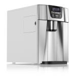 Klarstein Ice Volcano 2G, jégkocka készítő, 13 kg/24 h, jékockagyártó, LED, ezüst (ICE4-Ice-Volcano-2GS) (ICE4-Ice-Volcano-2GS) - klarstein