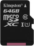 Kingston microSDXC 64GB C10/UHS-I SDCS/64GBSP
