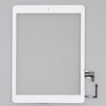 Apple iPad Air digitizer white Apple iPad Air fehér Érintőpanel -kijelző nélkül -digitizer HOME gombbal, iSight kamera kerettel és ragasztócsíkkal (iPad Air digitizer white)