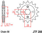 JT Sprockets 288.17 JTF első lánckerék
